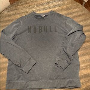 NOBULL Men's Charcoal Crewneck Sweater